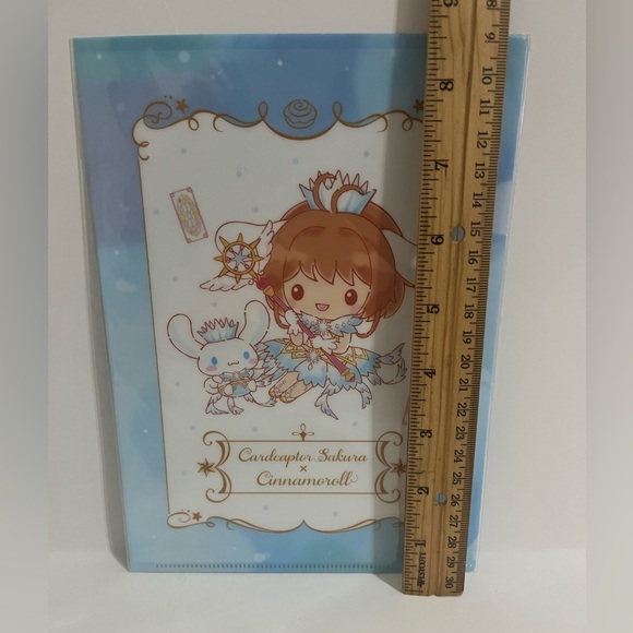 Cardcaptor Sakura x Cinnamoroll Single Pocket Size A5 Folder - Picture 3 of 4
